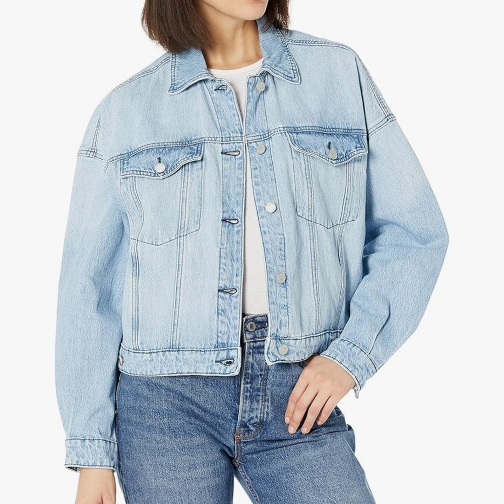 Blank NYC Light Blue Denim Jacket